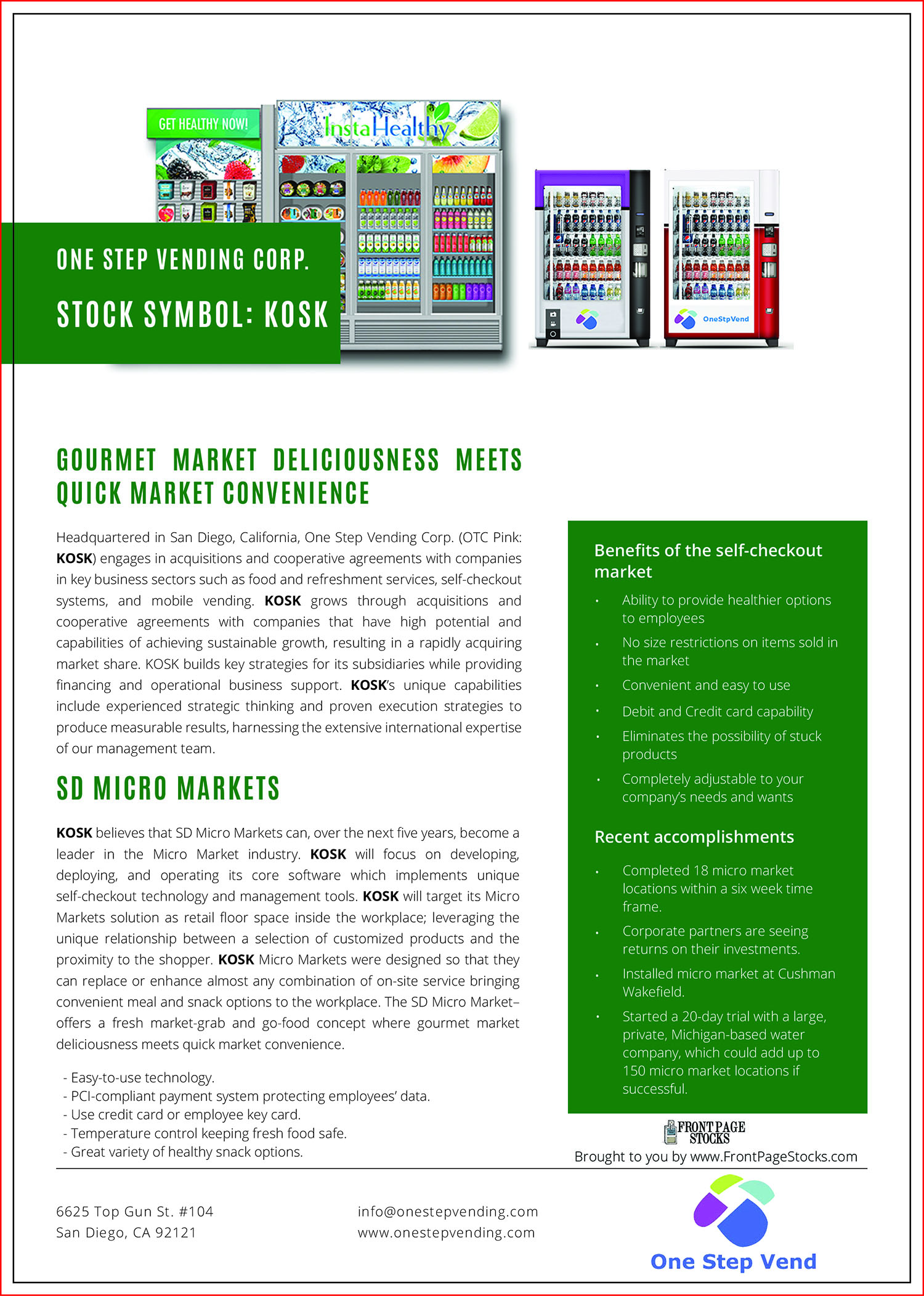 KOSK Mailer 1500